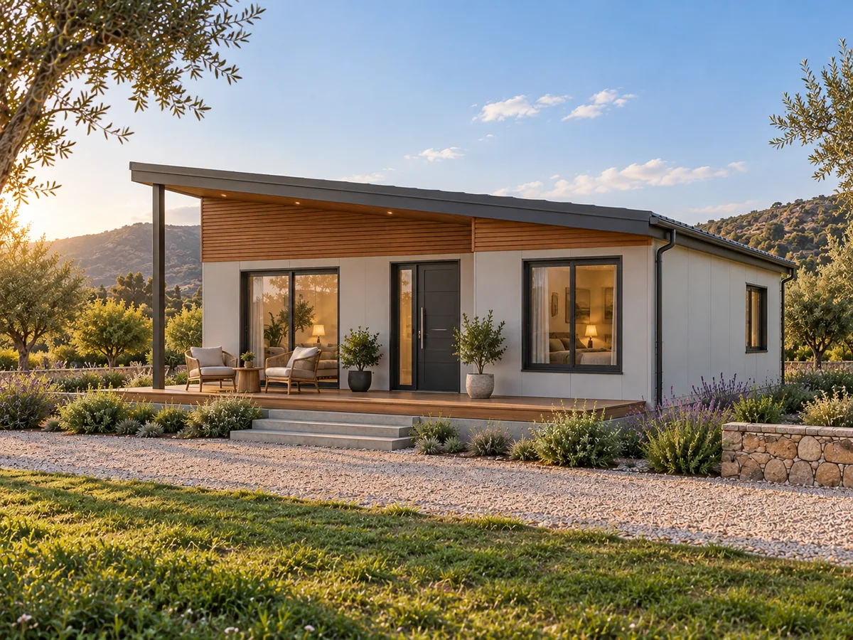 47 m² 1+1 Prefabrik Ev